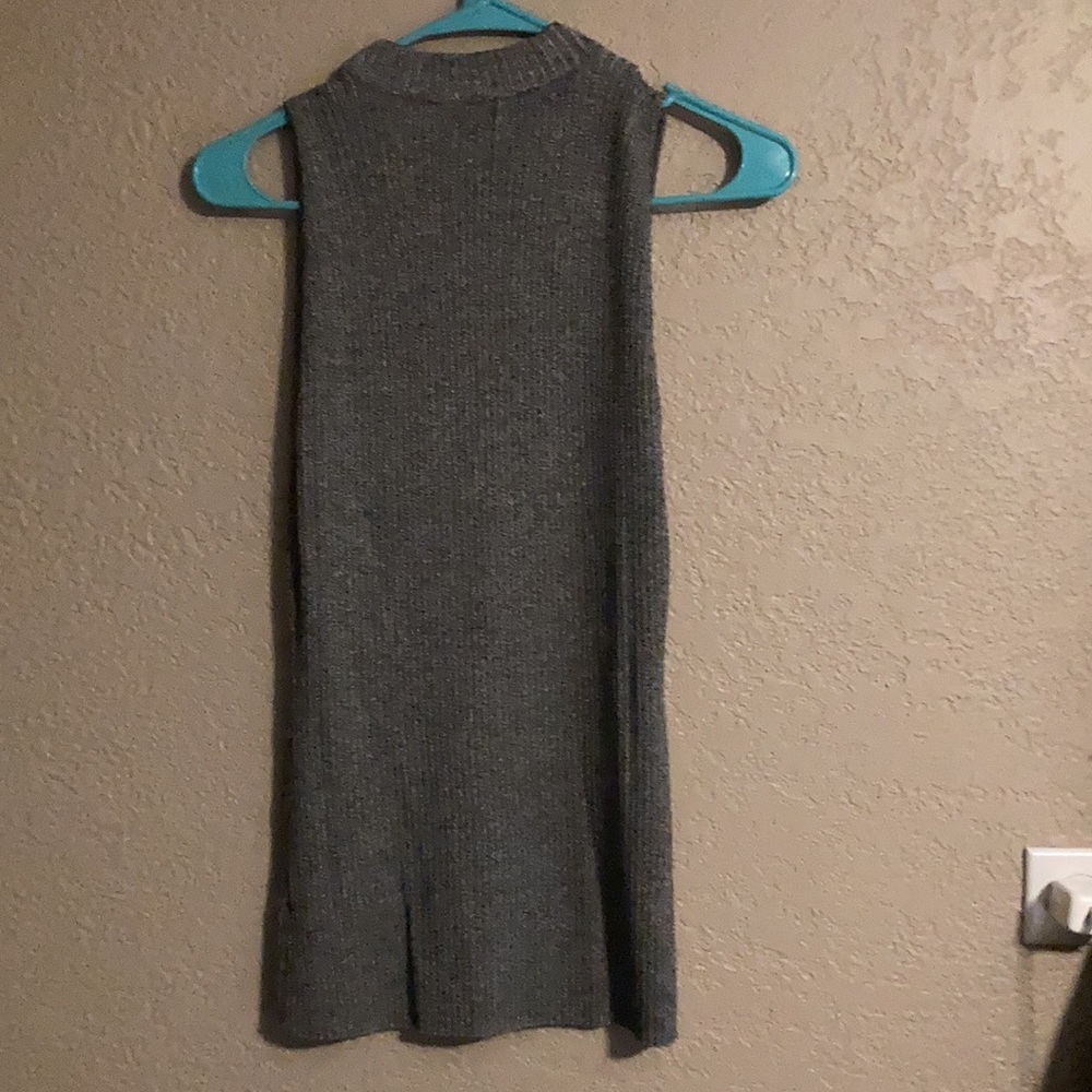 Large gray blouse - Picture 2 of 2